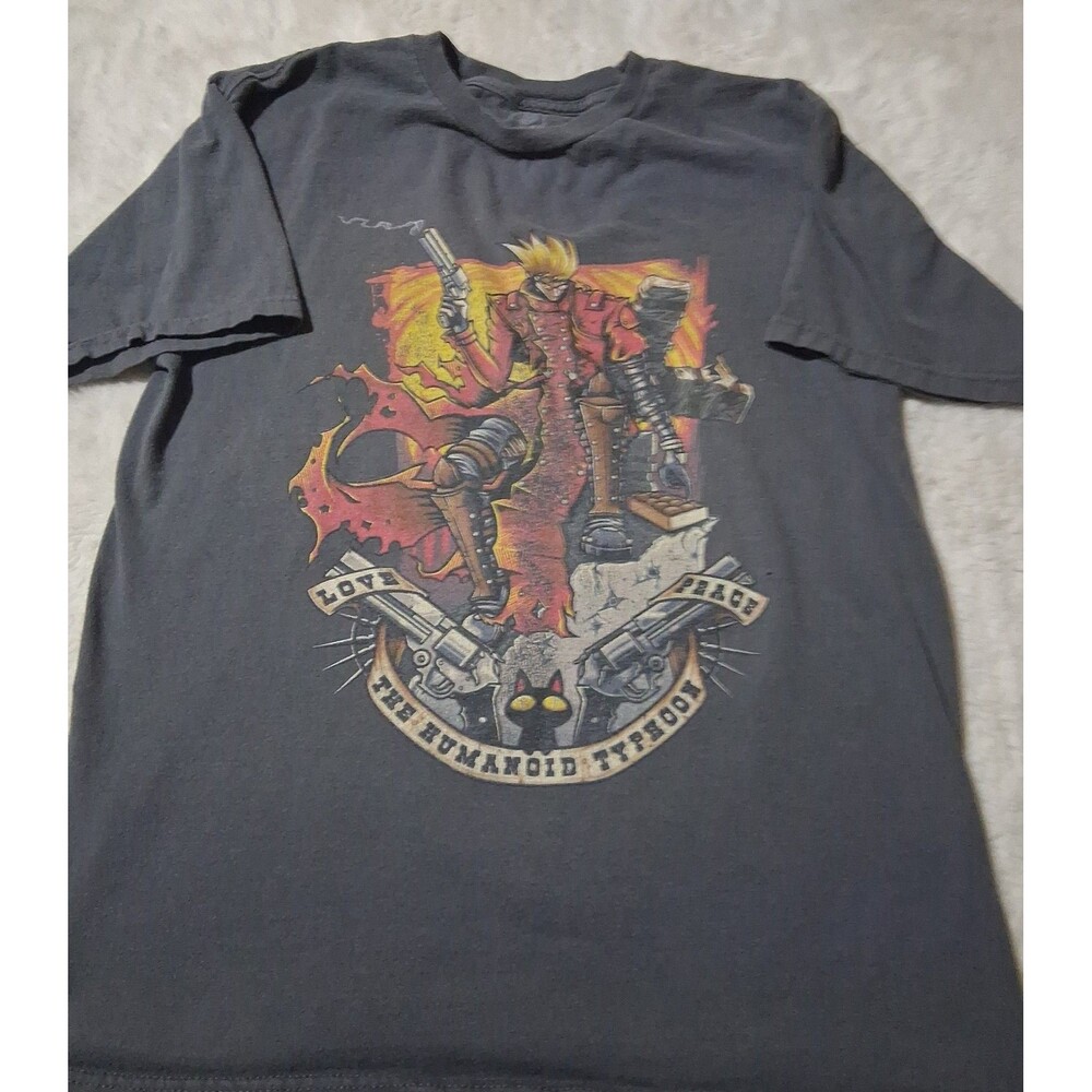 The Humanoid Typhoon T-Shirt a Trigun Vash the Stampede t-shirt sz Med